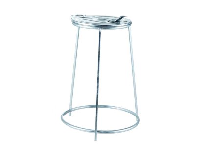 Stojan na pytle s kovovým víkem 120l