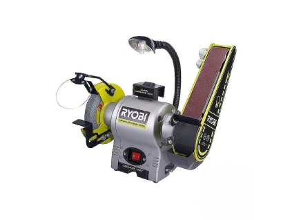 Elektrická bruska s pásem a kotoučem Ryobi RBGL250G, 250W