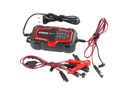 Elektrická nabíječka autobaterií BD03-Z5.0A-D1, 85W, 5A, 6V/12V, IP65, LED