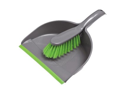 Lopatka se smetáčkem YORK Compact gumový okraj