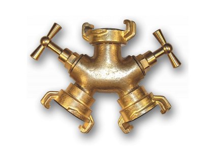 Spojka s ventily s konektorem, bajonet