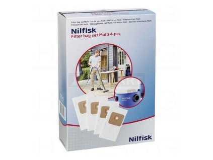 Filtrační sáčky Nilfisk Multi, 4ks
