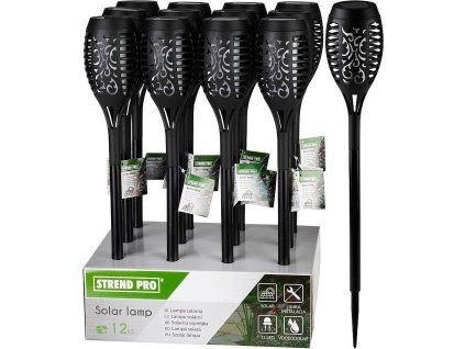 Solární lampa Avior, 49cm, 12xSMD LED, 2/3 AAA