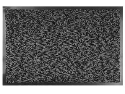Rohožka MagicHome CM3002, 40x60 cm, černá/šedá