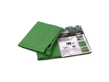 Plachta 180g zeleno-šedá 3x4m