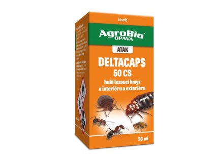 Přípravek proti lezoucímu hmyzu AGROBIO Atak DeltaCaps 50ml