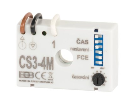Časový spínač ELEKTROBOCK CS3-4M multifunkční bez nulového vodiče