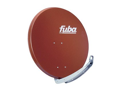Parabola 85cm Al FUBA - červená (cihlová)