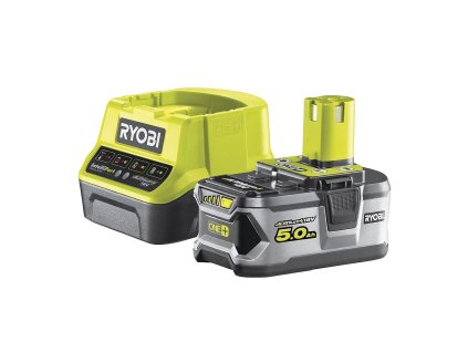 Set akumulátor + nabíječka Ryobi RC18120-150, 18V, 1x 5Ah