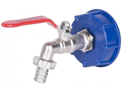 Sada, ventil 3/4"+ plastová redukce 60mm + výpusť 1/2" , na IBC nádrž