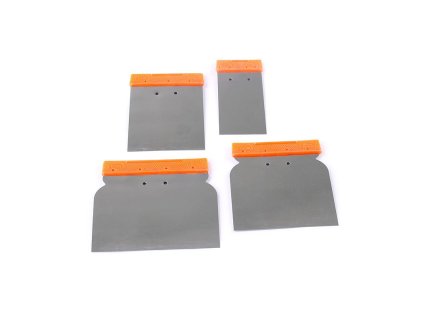 Stěrka japonská nerez 5, 8, 10, 12cm, 4ks