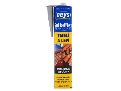 Polyuretanový tmel CEYS SellaFlex šedý 310ml 40 ShA
