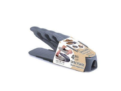 Organizér na boty vel. 38-45 antracit, 4ks