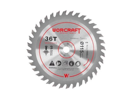 Kotouč pilový Worcraft CMCS-S20LiB, 115x9,5 mm, 36T
