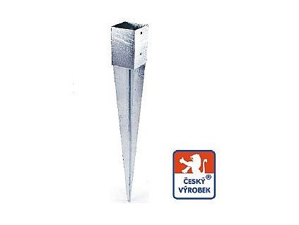 HROT kotvící ČTVERCOVÝ 120x120x900