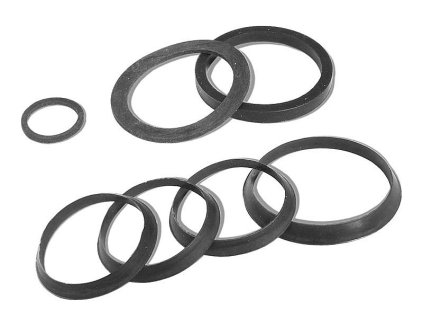 Těsnění u sifonu džezového s přípojkou DN 50/40