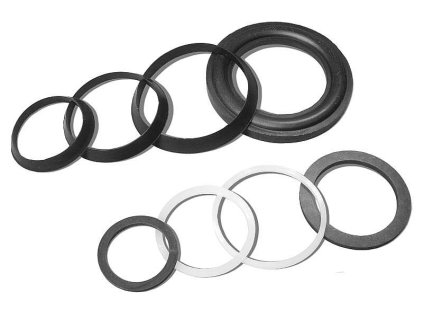 Těsnění umyvadlových sifonů bonomini, sada 8 dílů