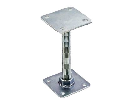 Patka pilíře 125 M24 (80x80 s přivař. mat.)