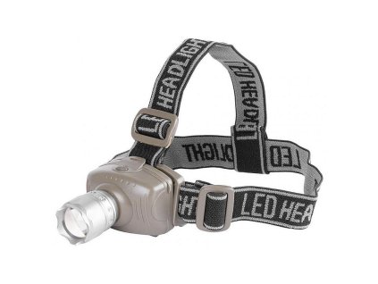 Čelovka Headlight H833,100Lm, 2W CREE, 3xAAA, Zoom, ultra light