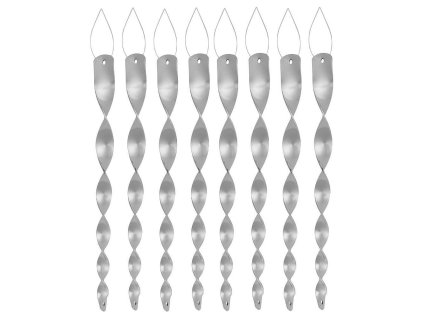 Plašič ptáků Spirála, reflexní, 29cm, 8ks