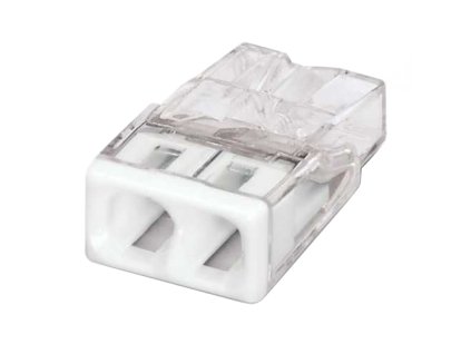 Svorka Wago 2273-2020 2x0,5-2,5 mm2 transparentní/bílá