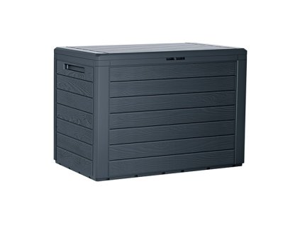 Box zahradní WOODEBOX antracit 78 cm - 190L