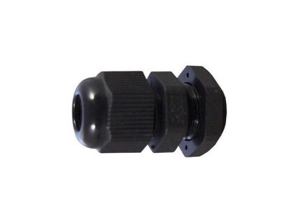 Kabelová průchodka PG-7 pro kabel 3-6,5mm černá