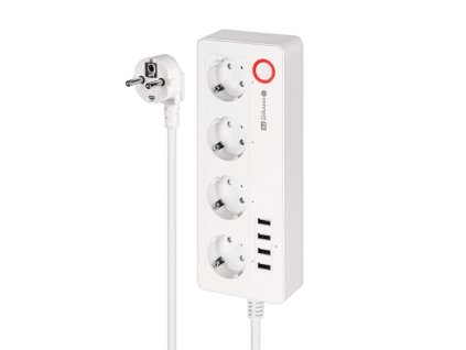Smart prodlužovací kabel 4 zásuvky 1,6m KRUGER & MATZ Connect P6 WiFi Tuya