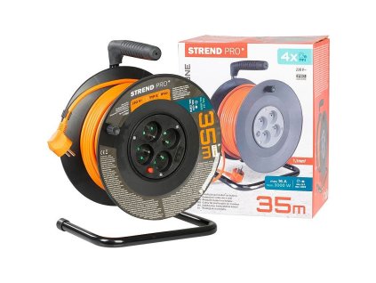 Kabel DG-4ZR-FB04 35m, prodlužovací na bubnu (3x1,5 mm2)