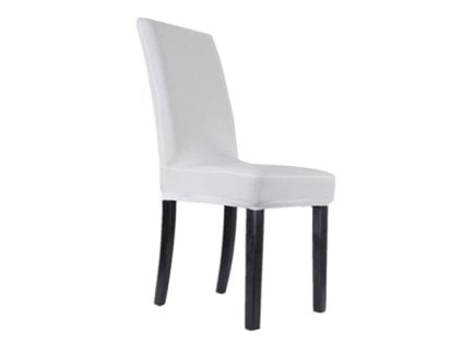 Potah na židli 4L bílý