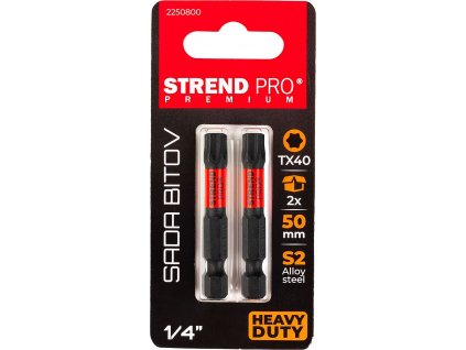 Bit Strend Pro Premium Torx, T40, bal. 2 ks