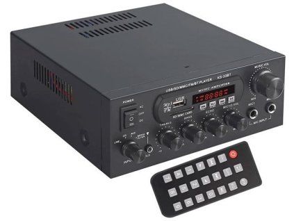 Zesilovač, rádio, bluetooth, přehrávač MP3 KS-33BT