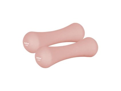 Sada činek z litiny a neoprenu REBEL RBA-2329-0.5 2x0,5kg