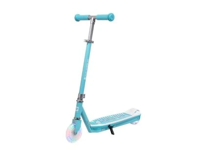 Koloběžka elektrická REBEL Fun Wheels Light Blue dětská