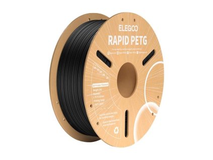 Filament ELEGOO Rapid PETG - 1kg černý