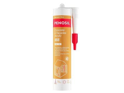 Štukový akrylový tmel PENOSIL 655 bílý, 280ml