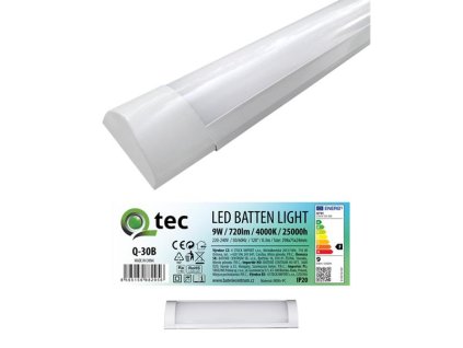 Svítidlo pod linku QTEC Q-30B 9W LED BATTEN LIGHT