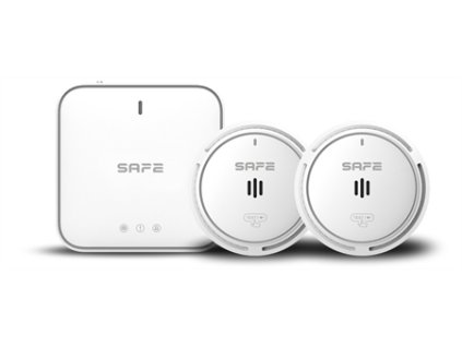 Detektor kouře SAFE SET FIRE BASIC sada 3ks
