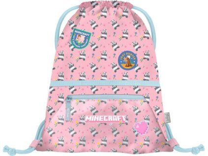 Sáček s kapsou BAAGL Minecraft Panda