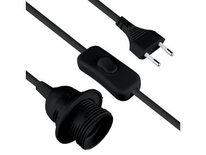 Kabel s vypínačem a objímkou ​​E27 DPM DIC3120