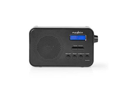 Rádio NEDIS RDDB1000BK