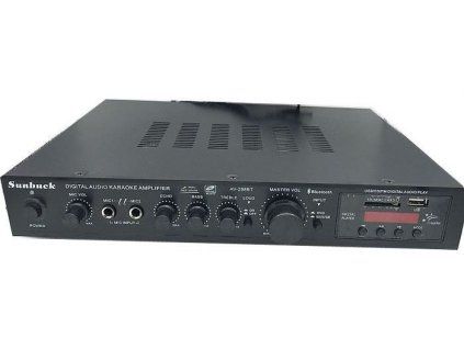 Zesilovač 5.0, rádio, bluetooth, přehrávač MP3, Sunbuck AV-298BT černý