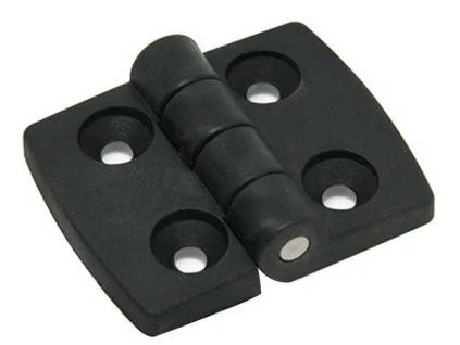 Pant plastový černý 40x30mm