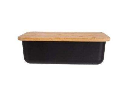Chlebník ORION Black 40x23x13cm