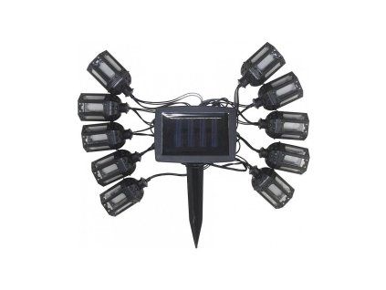 Solární řetěz Garden, 10xLED, 1,8+2m