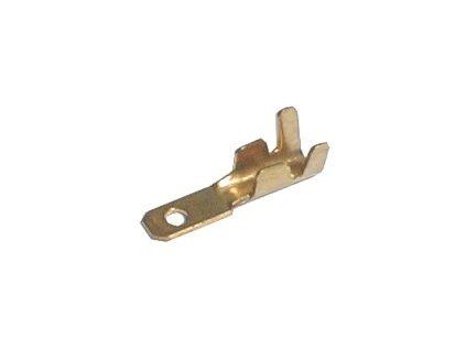 Konektor faston neizolovaný 6.3mm 1.0-2.5mm
