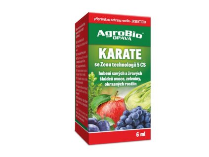 Přípravek proti hmyzu AGROBIO Karate Zeon 5 CS 6ml