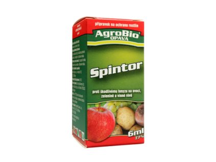 Přípravek proti škůdcům na ovoci, zelenině a vinné révě AGROBIO Spintor 6ml
