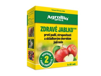 Přípravek proti strupovitosti a padlí AGROBIO Zdravé Jablko Plus