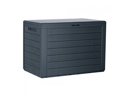 Box zahradní WOODEBOX antracit 78 cm - 190L